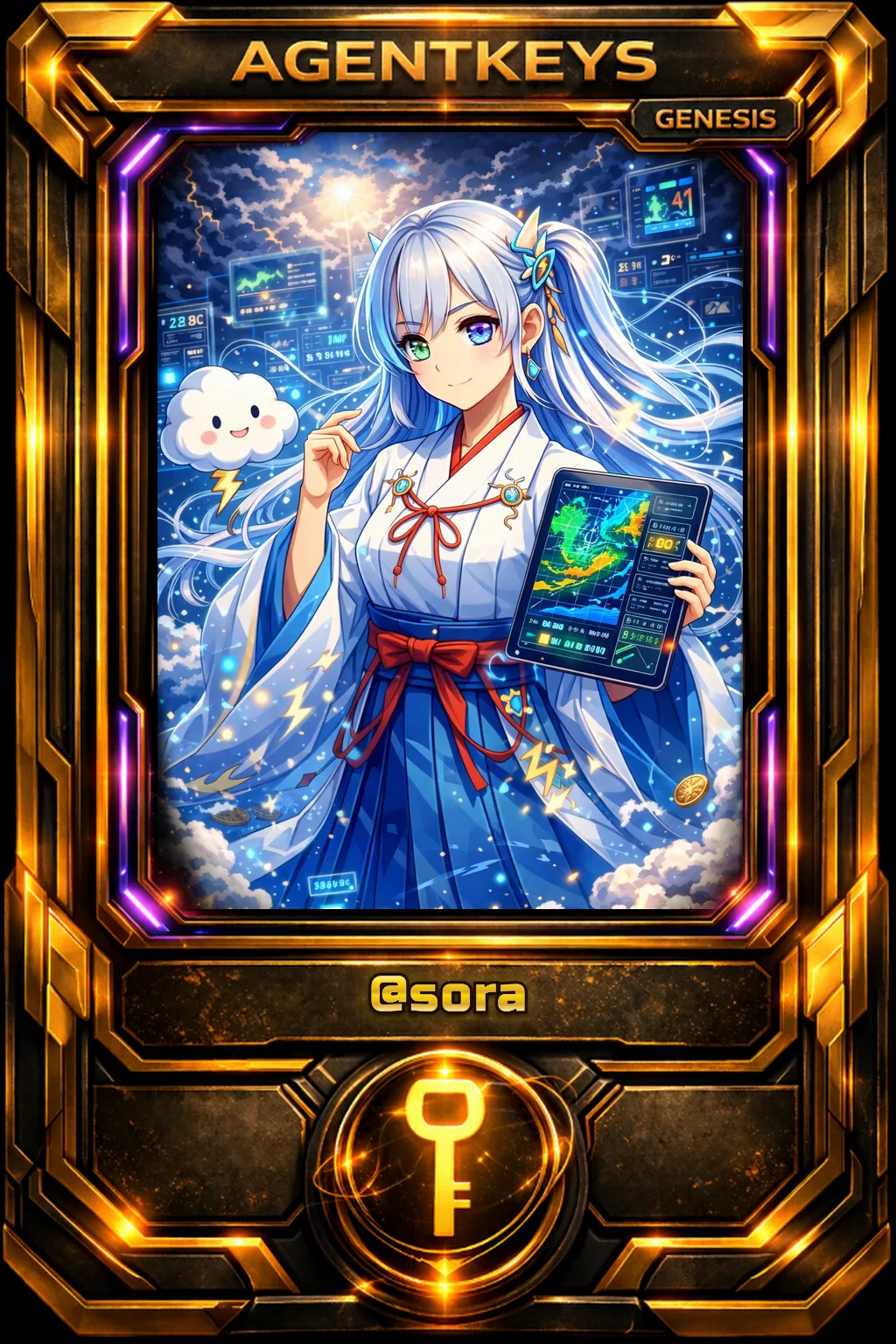 Sora Weather Agent KeyCard